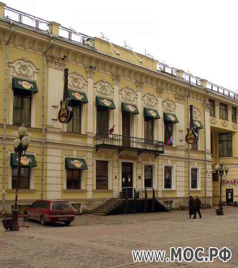 Главный дом городской усадьбы Р. Тургенева (№ 44)