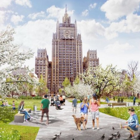 Московский Совета по развитию общественных пространств представил на публику новую концепцию обустройства Бульварного кольца.